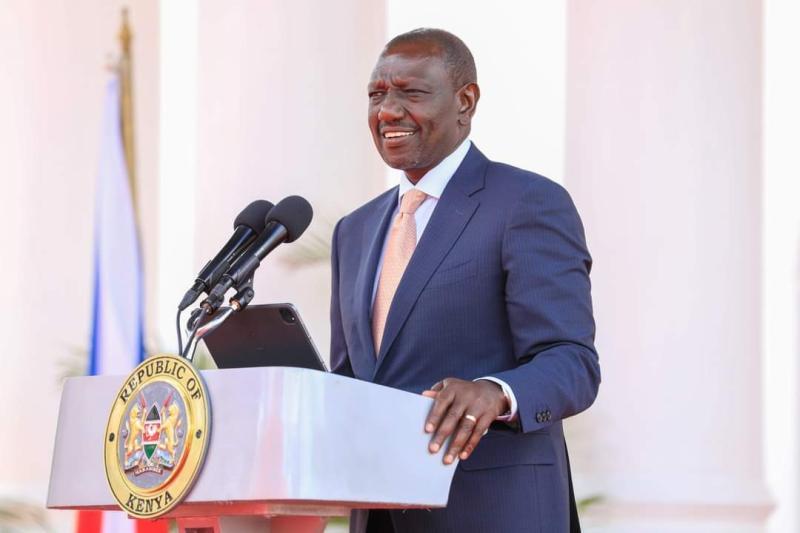 File image of President William Ruto.